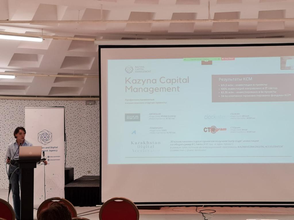 Kazyna Capital Management took part in the ITU Startup Central Eurasia forum